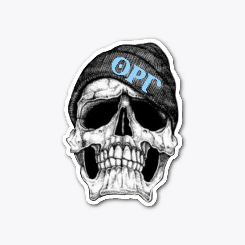 OPR Skullcap Sticker